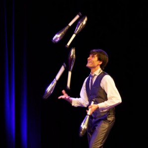  Juggler show in Doha