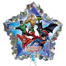 Buy Justice League Foil Balloon Supershape 34 Inch in Kuwait