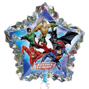 Justice League Foil Balloon Supershape 34 Inch Accessories in Adailiya