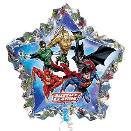 Justice League Foil Balloon Supershape 34 Inch