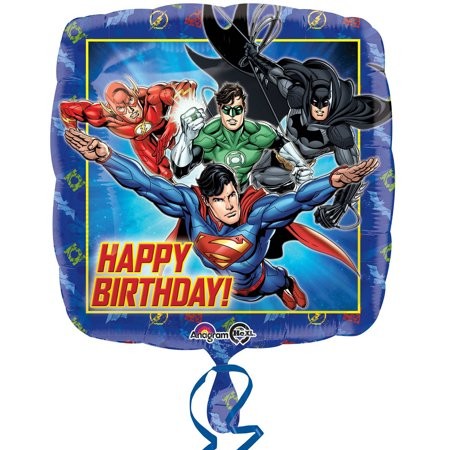 Justice League Happy Birthday 