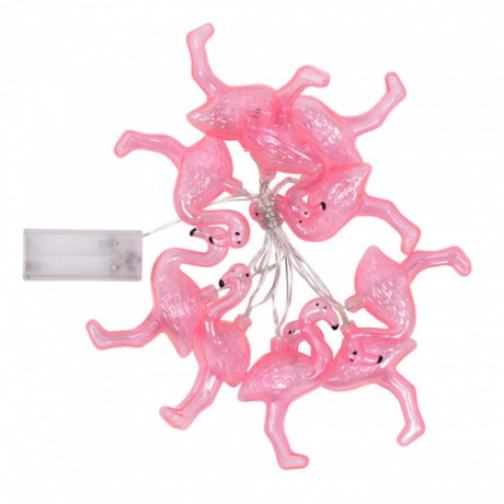 led string lights flamingo 140 cm