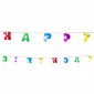  LED string lights 'Happy Birthday' (160 cm)