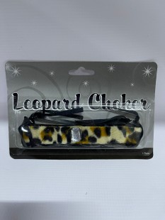  Leopard Cat Choker in Surra