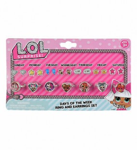  Lol Ring & Earrings Accessories in Riqqa