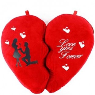 Buy Love You Forever Cushion in Kuwait