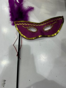  Mardi Gras Mask On Stick  Ns in Kuwait