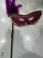 Mardi Gras Mask on Stick  NS