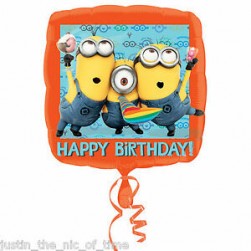 Buy Minions Foil Balloon Happy Birthday in Kuwait