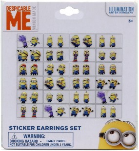  Minions Sticker Earrings Set Accessories in Kuwait City