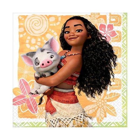 Moana Beverage Napkins