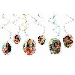 Buy Moana Hanging Swirl Decorations Girls in Kuwait