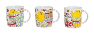  Mug Easter Decor Porcelain in Salwa