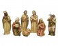 Nativity set maria, joseph, jesus, shepherd, 3 king 7 figures