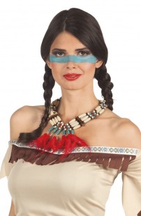  Necklace Indian Squaw Costumes in Kaifan