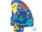 Number 4 Multi- Color Junior Shape Balloon 20