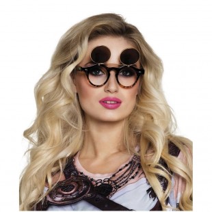   Party Glasses Steampunk Vintage Costumes in Manqaf