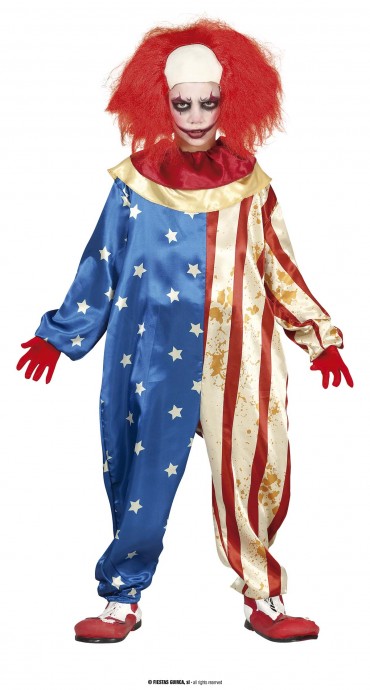 Patriot Clown Child 5-6 yrs