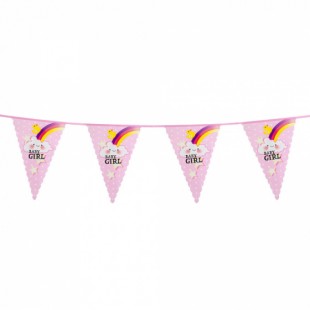 Buy Pe Bunting Baby Girl in Surra