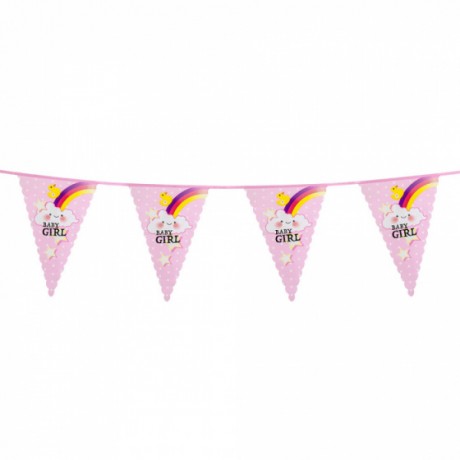 PE Bunting Baby Girl