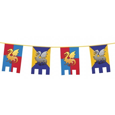 PE Bunting Knights And Dragons