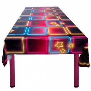  Pe Tablecloth Disco Fever (130 X 180cm) Costumes in Ardhiyah