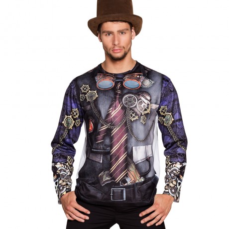 Photorealistic Shirt Mr Steampunk (L)