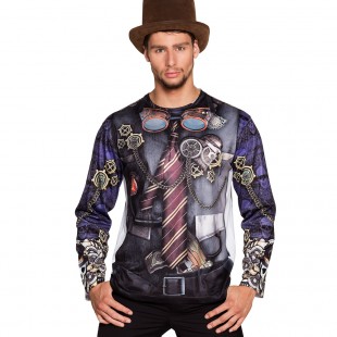  Photorealistic Shirt Mr Steampunk (xl) Costumes in Hawally