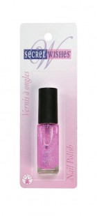  Pink Glitter Nail Polish in Dasma