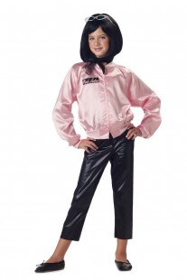  Pink Ladies Satin Jacket 4-6 in Rumaithiya