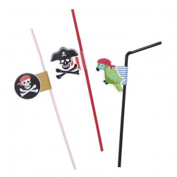 Buy Pirate Party Drinking Straws in Kuwait