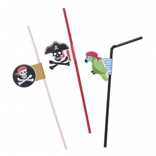  Pirate Party Drinking Straws Costumes in Omariyah