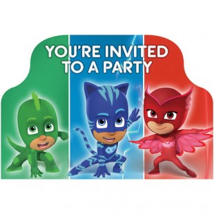   Pj Masks Invitations in Kuwait