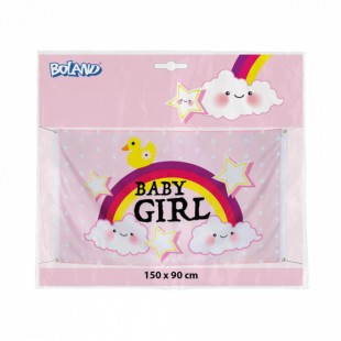 Buy Polyester Flag Baby Girl in Beneid Al Gar