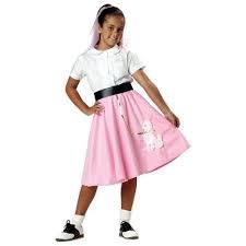 Poodle Skirt Girl 4-6