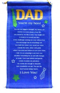 Buy Poster Scroll For Dad in Kuwait
