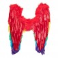 RAINBOW FEATHER ANGEL WINGS 