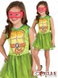 Raphael Ninja Tutu Girls Costume 10-12