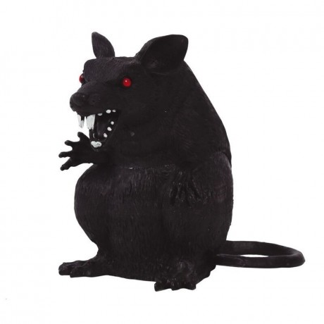 RAT SITTING 18 CMS.