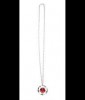 Red Pentagram Necklace