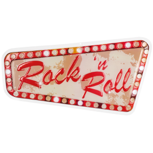  Rock 'n Roll Pvc Wall Decoration Costumes in Salmiya