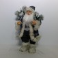 Santa Standing 30x20x60 LED Grey