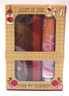 Buy Scroll With Bottle - Husband in Kuwait