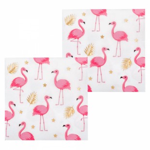  Set 12 Napkins Flamingo Costumes in Kuwait