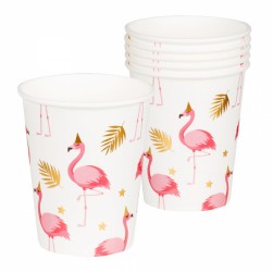 Buy Set 6 Cups Flamingo  in Kuwait