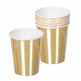  Set 6 Cups Gold  in Kuwait