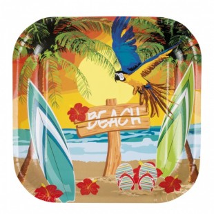  Set 6 Plates Beach Costumes in Ardhiyah