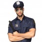 set police ( cap, glasses, badge, baton 33 cm )