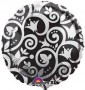 Silhouette Vine Pattern Foil Balloons