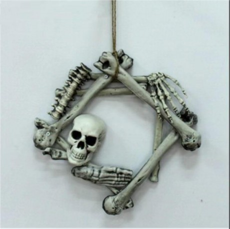 Skeleton wreath 
